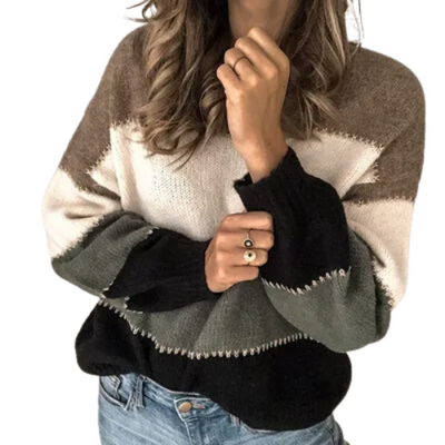 Jeanne™ - Pull en Tricot Rayé Pour Femmes