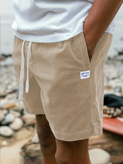 Alain™ - Shorts en Velours Côtelé