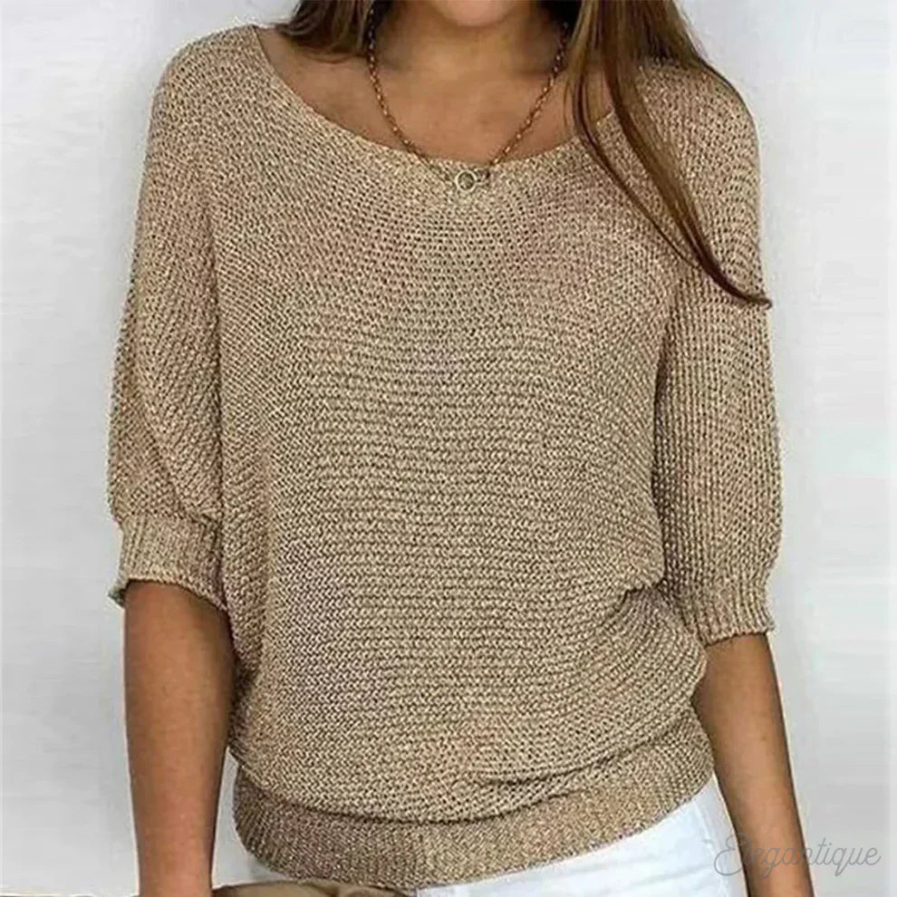 Julie™ - Pull Élégant en Laine Premium