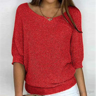 Julie™ - Pull Élégant en Laine Premium