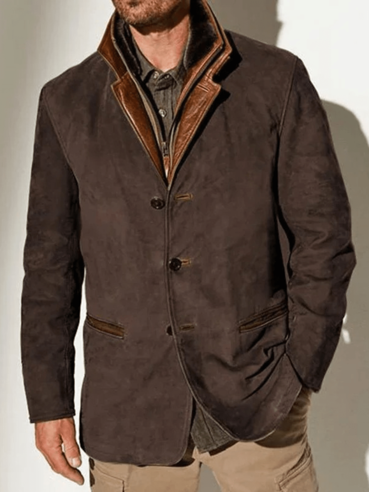 René™ - Veste en Cuir Vintage