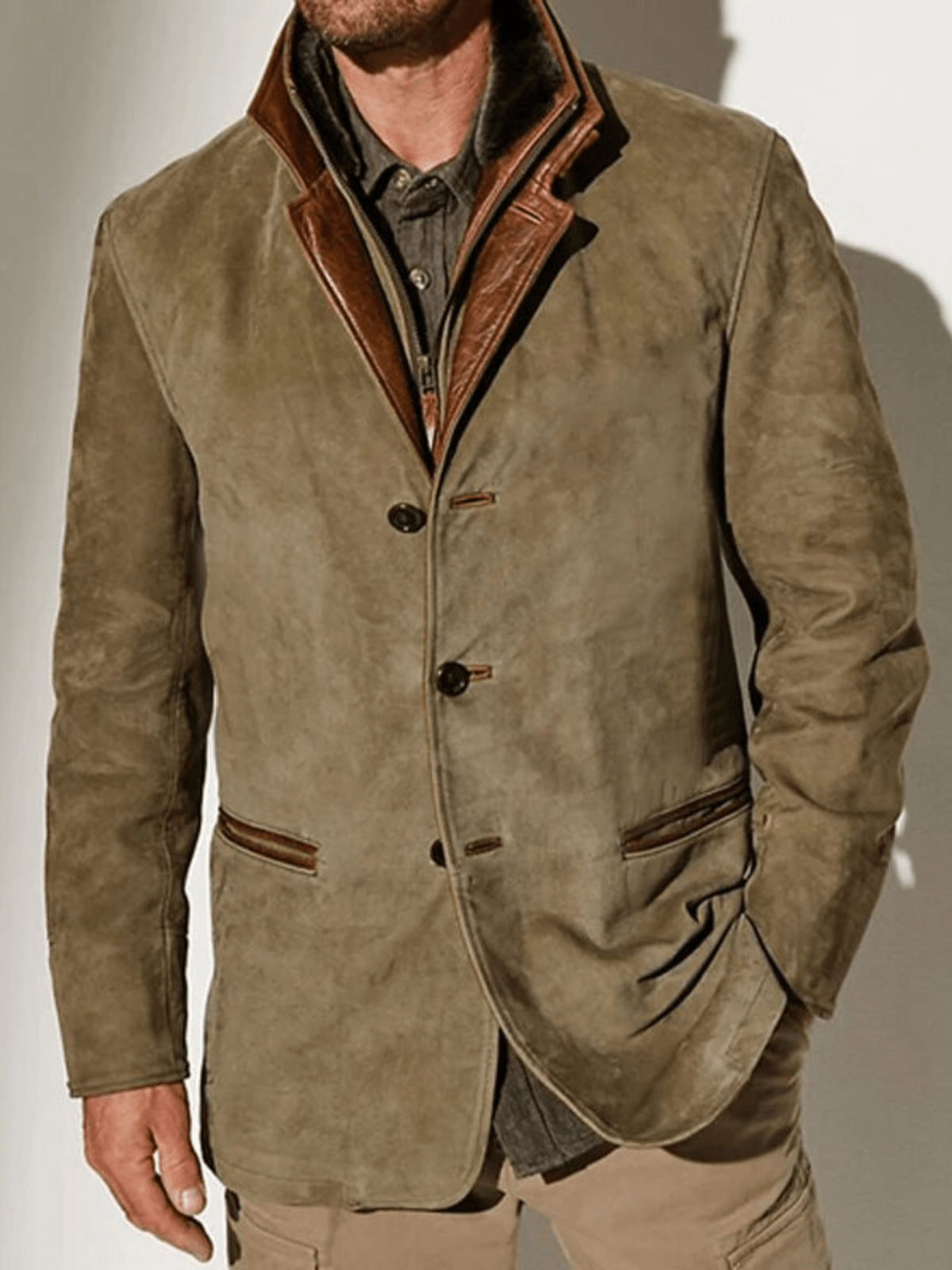 René™ - Veste en Cuir Vintage